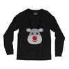 christmas reindeer rudolph Long Sleeve Shirts