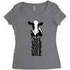 not your mom not your milk Women's Triblend Scoop T-shirt