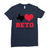Texas Loves Beto Ladies Fitted T-Shirt