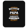 Super Cool Papa Of A Freaking Awesome Granddaughter Mousepad