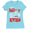 save a bike Ladies Fitted T-Shirt