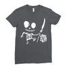 come in for a bit 2 Ladies Fitted T-Shirt