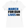 March For Our Lives Ladies Fitted T-Shirt