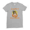 collie dog Ladies Fitted T-Shirt