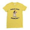 high end french bulldog Ladies Fitted T-Shirt
