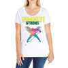 Humboldt Strong Saskatchewan Hockey Team Remembrance Ladies Curvy T-Shirt