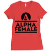 alpha female Ladies Fitted T-Shirt