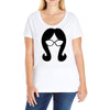 girl cool Ladies Curvy T-Shirt