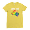 Vote Yes Australia Ladies Fitted T-Shirt