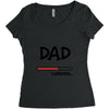 dad loading Women's Triblend Scoop T-shirt