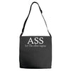 ass the other vagina funny Adjustable Strap Totes