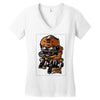 longboarder Women's V-Neck T-Shirt