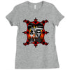 gothic american gothic Ladies Fitted T-Shirt