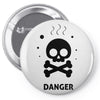 danger Pin-back button