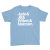 a litle life book white logo Youth Tee
