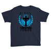 By Birth Christian By the Grace of God Youth Tee