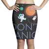 spacex don't panic in space Pencil Skirts