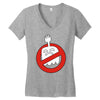 regular ghost Women's V-Neck T-Shirt