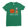 pumpkin spice Ladies Fitted T-Shirt