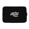 The Real Boss Laptop sleeve