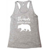 Daddy Bear - Baby Bear Custom Name Racerback Tank