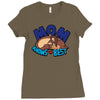mom knows best Ladies Fitted T-Shirt