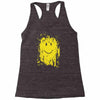 mud smiley face Racerback Tank