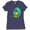 philbert before coffee Ladies Fitted T-Shirt