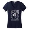 life is a climb Women's V-Neck T-Shirt