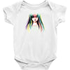 color girl Baby Onesie