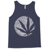 cannabis fingerprinting (white) Tank Top