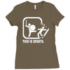 this is sparta funny  film Ladies Fitted T-Shirt