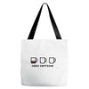 need caffeine Tote Bags