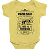 Vintage Aged To Perfection 1940 Baby Onesie