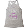I Love My Trucker To The Moon And Back To Infinity And Beyond Forever Racerback Tank