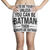 always be batman Mini Skirts