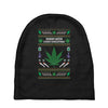 smoke weed ugly sweater Baby Beanies