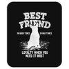 Best Friend Bull Terrier Mousepad