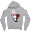 it's so fluffy!! Zipper Hoodie