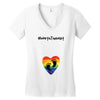 Worth The Wait Baby Foot Women's V-Neck T-Shirt