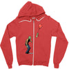 happiness is fleeting Zipper Hoodie