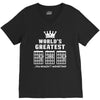 F Chord Dad Funny Guitar V-Neck Tee