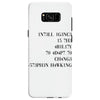 intelligence is the ability to adapt to change Samsung Galaxy S8 Case