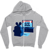 cat week Zipper Hoodie
