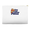 this girl loves pizza Accessory Pouches