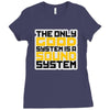 the only good Ladies Fitted T-Shirt