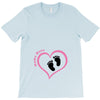 Custom baby girl name maternity design T-Shirt