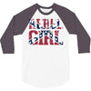 rebel girl 3/4 Sleeve Shirt