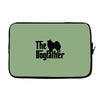 the dogfather american eskimo dog Laptop sleeve