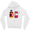 pb&amp;j wedding Zipper Hoodie